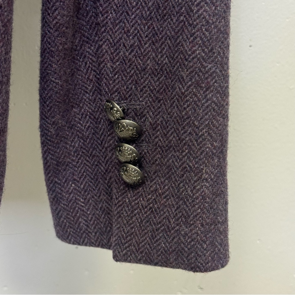 Brooks Brothers 100% Wool Herringbone Stellite Fit Classic Button Down Blazer 4 - Picture 7 of 14